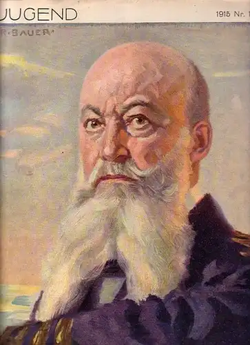 Jugend - Ostini, F.v., Sinzheimer, S. und Matthäi, A. und  Langheinrich, F. und Ettlinger, K. (Redaktion): Jugend. Münchner illustrierte Wochenschrift für Kunst und Leben. 1915, Nr. 12. Herausgeber: Georg Hirth. 
