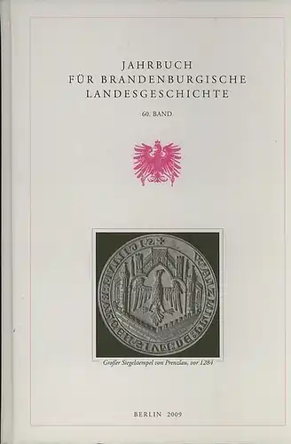 Jahrbuch für Brandenburgische Landesgeschichte.   Felix Escher / Lorenz Friedrich Beck / Dr. Heinz Gebhardt / Eckart Henning / Martin Henning / Gerhard Küchler.. 