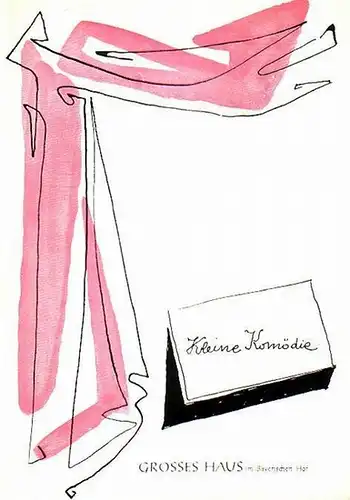 München.   Kleine Komödie.   Krasna, Norman: Sonntag in New York. Spielzeit 1962 / 1963, Programmheft 5, Ausgabe 1 (April Mai 1963). Komödie.. 