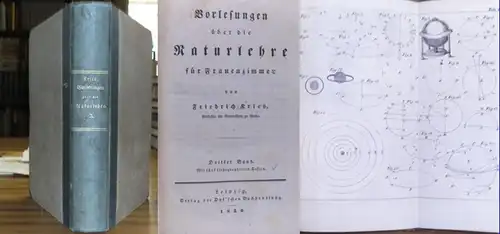 Kries, Friedrich: Vorlesungen über die Naturlehre für Frauenzimmer. 3. Band sep.: Vom Weltgebäude. Von dem Licht und der Wärme. Allgemeine Eigenschaften der Körper. 