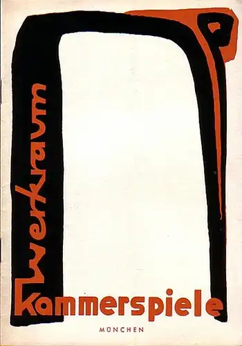 Programmheft zu: 'Der Hund des Generals'. Spielzeit 1961 / 1962. WRT   Heft 5 / 51. Spielzeit. Schauspiel. Inszenierung: August Everding. Bühnenbild: Jörg Zimmermann.. 