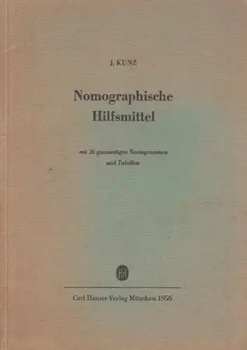 Kunz, J: Nomographische Hilfsmittel bei der Errechnung von Hauptzeiten maschineller Arbeiten. 