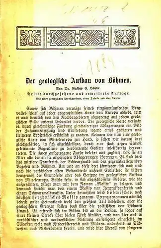 Laube, Gustav C: Der geologische Aufbau von Böhmen. 