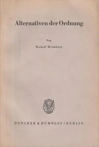 Alternativen der Ordnung