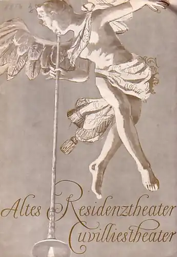 München.   Altes Residenztheater (Cuvilliés   Theater).   Lessing, Gotthold Ephraim: Programmheft zu: 'Emilia Galotti'. Spielzeit 1961 / 1962. Blätter des Bayerischen.. 