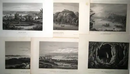 Meyer, J.   Heine, W. ; Poppel ; John ; Sculps Ahrens (Stecher & Graphiker) ; Herrmann J. Meyer. /  Bibliographisches Institut Hilburghausen.. 