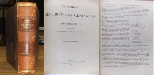 Zeitschrift für das Berg-, Hütten- und Salinenwesen. - Ministerium für Handel und Gewerbe (Hrsg.): Zeitschrift für das Berg-, Hütten- und Salinenwesen im preussischen Staate. Jahrgang 1912 (Band 60). 