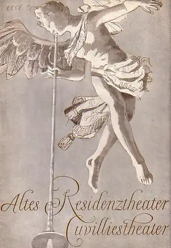 München.   Altes Residenztheater (Cuvilliés   Theater).   Moliere [eig. Jean Baptiste Poquelin (1622 1673)]: Programmheft zu: 'Don Juan'. Spielzeit 1962 /.. 