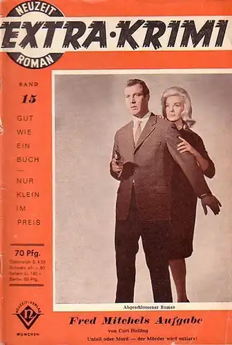 Neuzeit Roman Extra Krimi.   Curt Helling / Pat Wilding / Ralf Rangoli / Mac Driving / Kommissar Burkley: Neuzeit Krimi. Konvolut mit 16.. 