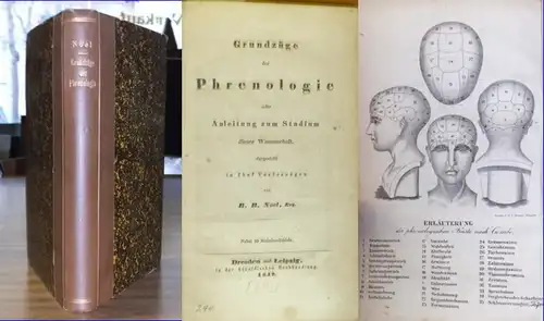 Noel, R.R: Grundzüge der Phrenologie oder Anleitung zum Studium dieser Wissenschaft dargestellt in fünf Vorlesungen. 