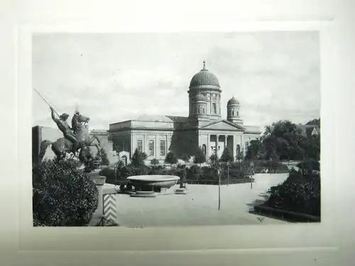 Anonym. - Berlin: Ohne Titel (Blick von der Neuen Nationalgalerie auf den Dom von Berlin vor 1894). 