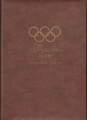 Olympiade: Eine Fortsetzungsserie über die Olympischen Spiele von der Antike bis Heute. Herausgeber: Byk Gulden Pharmazeutika Konstanz. 63 Folgen: Folge 1, Antike - Folge 61, Sapporo 1972 + Folge 63 und 64, München 1972. 