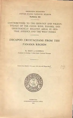 Panama. - Rathbun, Mary J: Decapod Crustaceans from the Panama region. 