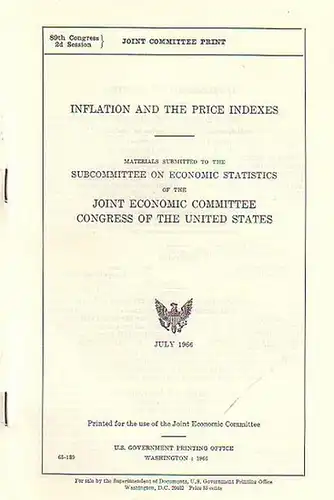 Patman, Wright // Douglas, Paul H. (Hrsg.): Inflation and the price indexes. Materials submitted to the subcommittee on economic statistics of the Joint Economic Committee Congress of the United States. 