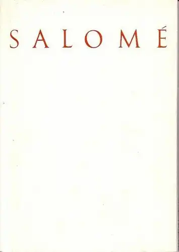 Raab, Galerie, Berlin: Salomé - Frauen in Deutschland. Katalog 18 / 86 der Ausstellung in der Raab Galerie, Berlin vom 16. April bis 18. Mai...