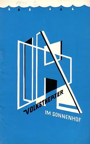 Programmheft zu: 'Die Lokalbahn'. Spielzeit 1963 / 1964, Heft 50. Komödie in drei Akten. Regie: Herbert Weicker. Bühnenbild: Friedrich Graf. Mitwirkende: Rolf Ederer, Trude Haefelin.. 