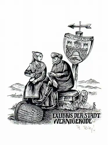 Rieß, R: Ex Libris der Stadt Wernigerode. 