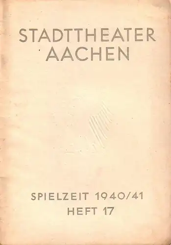 Rehberg, Hans: Programm Heft zu 'Suezkanal'. Schauspiel in 3 Akten. Spielleitung: Hans Schalla. Bühnenbild: Fritz Riedl. Mitwirkende: Herbert Schneider, Cläre Ruegg, Karl Fürstenberg, Eva Zimmermann.. 