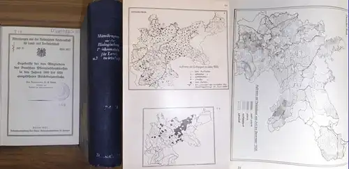 Reichsanstalt für Land- und Forstwirtschaft: Mitteilungen aus der Biologischen Reichsanstalt für Land- und Forstwirtschaft.  Heft 31 - 52. 1927-1935. 2 Bde. 