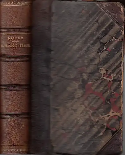 Roder, Georg: Betrachtungen und Erwägungen zum Gebrauch bei Leitung von Priesterexercitien. Aus dem Nachlaß. Als Manuscript gedruckt. 