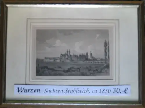 Wurzen in Sachsen. Gesamtansicht