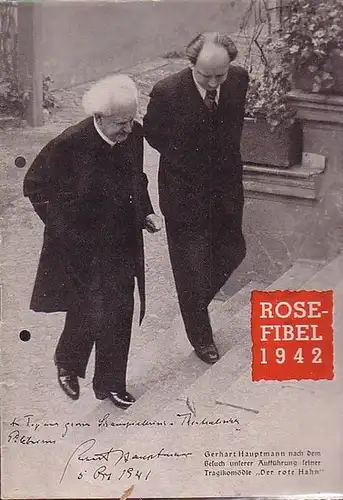 Rose, Paul / Schriftleiter: Rose - Fibel 1942 (mit dem Wegweiser (Spielplan) durch den Rose - Spielplan 1942 / 43). 