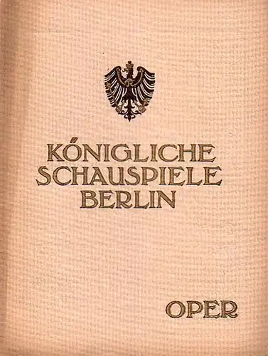 Programmheft zu: Mignon. Oper in 3 Akten. Text von Michael Carré und Jules Barbier. Deutsch von Ferdinand Gumbert. Regie: Herr Bachmann. Musikalische Leitung: Herr Laugs.. 