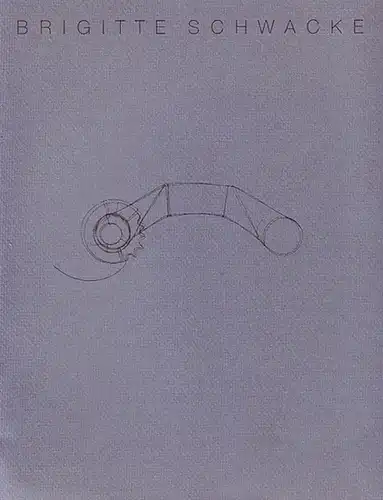 Schwacke, Brigitte: Brigitte Schwacke. Raumzeichnungen 1988 - 1990. Katalog der Ausstellung bei Michael Hasenclever, München, Baaderstraße 56 c, vom 14. September  bis 13. Oktober 1990. Mit Begleittext von Uwe Rüth. 