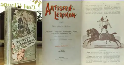 Signor Saltarino [=Hermann Waldemar Otto]: Artisten-Lexikon. Biographische Notizen über Kunstreiter, Dompteure, Gymnastiker, Clowns, Akrobaten, Specialitäten etc. aller Länder und Zeiten. 