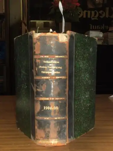 Chirurgenvereinigung.   Sonneburg, E. ; Israel, J. ; Rotter, J. (Hrsg.).   Jul. Schwalbe (Red.).   J. Israel / P. Rosenstein /.. 