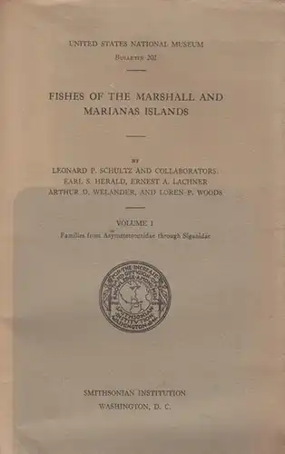 Schultz, Leonhard P . and collaborators: Fishes of the Marshall and Marianas Islands. Volume 1: Families from Asymmetrontidae through Siganidae. United States National Museum, Bulletin 202. 