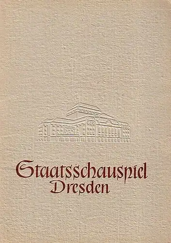 Man soll nichts verschwören. Programmheft für 1956/1957