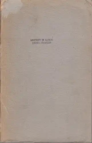 Tollens-Elsner: Kurzes Handbuch der Kohlenhydrate. Neubearbeitete Auflage von Horst Elsner. 