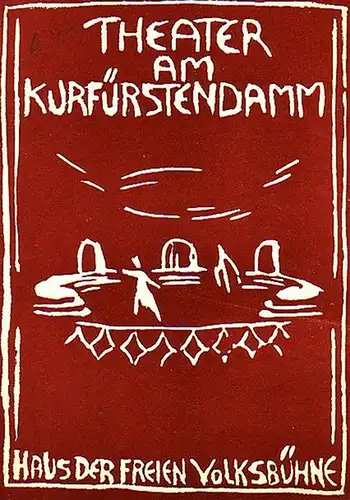 Programmheft des Theates am Kurfürstendamm Spielzeit 1956/1957