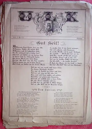 Ulk: ULK - Zeitung: Festnummer. Berlin, den 14. Mai 1876. 