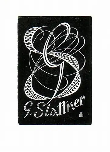 Wimmer: Ex Libris von G. Slattner. 