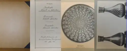 Verein für Deutsches Kunstgewerbe: Sammelband mit 28 Tafeln aus den Veröffentlichungen des Vereins: Indische Metall-etc. Arbeiten / Maurische Metall-Arbeiten / Russische Schmelz-Arbeiten. 