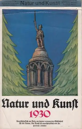 Vereinigung deutscher Pestalozzi-Vereine (Hrsg.): Abreißkalender Natur und Kunst 1930. 23. Jahrgang. 