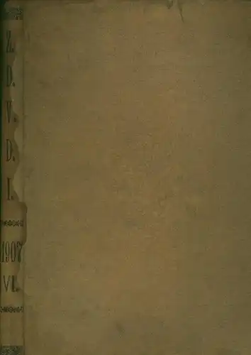 Zeitschrift des Vereines Deutscher Ingenieure. Band 51 Nummern 45 bis 52 in einem Band