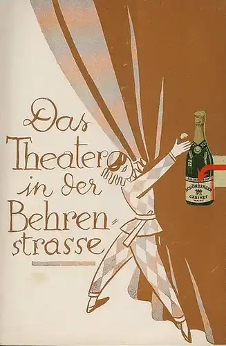 Vulpius, Paul und Roberts, Ralph Arthur: Programm-Heft zu 'Hau-ruck!'. (Der Ruf der Arbeit). Lustspiel in drei Akten. Regie: Eugen Burg. Bühnenbild: Paul Petersilge. Mitwirkende: Egon Brosig / Walther Bechmann, Carl Junge-Swieburne, Eugen Burg, Liselot...