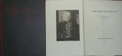 Crämer, H: Der Arzt und der Tod. Vorliegend Nummer 13 von 70 [100] Exemplaren der Ausgabe B auf Maschinenbütten, vom Künstler im Druckvermerk voll signiert. Auch die Tafeln alle numeriert!. 