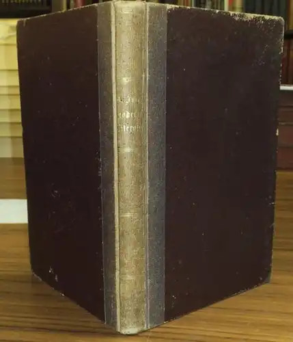 Jung, Alexander: Vorlesungen über die moderne Literatur der Deutschen. 