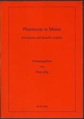 Dilg, Peter (Herausgeber): Pharmazie in Mainz. Historische und aktuelle Aspekte. Beiträge von Norbert Marxer, Fritz Krafft, Friedrich Moll / Peter Heilmann, Bernhard Freund. (= Stätten pharmazeutischer Praxis, Lehre und Forschung, Band 5). 