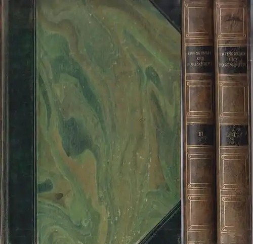 Everling, Prof. Dr. E. (Hrsg): Erfindungen und Fortschritte. Band I: Die Erde / Band III: Stadt und Wohnung / Band IV: Meer und Luft. 3 Bände (von insgesamt 6). 