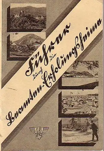 Beamtenverein: Führer durch die Beamten - Erholungsheime. Herausgegeben vom Reichsbund der Deutschen Beamten e.V., Berlin. 