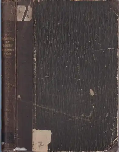 Fleischer, M. ua: Die Entwickelung [Entwicklung] der Moorkultur in den letzten 25 Jahren : Wichtige Tagesfragen auf dem Gebiete des Moorwesens. Festschrift zur Feier des 25jährigen Bestehens des Vereins zur Förderung der Moorkultur im Deutschen Reich. 