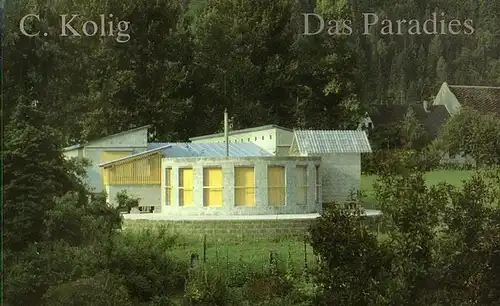 Kolig, C. (1942 geb.): Das Paradies. Einige weitere Behelfe und Verstärker für die täglichen Verrichtungen im Paradies. Entwürfe zur Architektur des Paradieses. Mit einführendem Text.. 