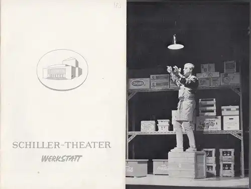 Schillertheater Werkstatt Berlin. - Boleslaw Barlog (Intendanz). - Nolte, Charles: Großaufnahme für zwei. Spielzeit  1966 / 1967. Heft 183. Inszenierung: Helge Thoma. Mit Karl Hellmer und Rolf Schult. // Weiterer Inhalt: Charles Nolte - Crawfords Welt. 