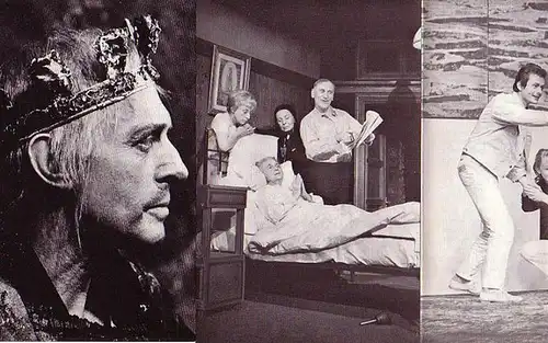 Stoppard, Tom ; Edlis, Juliu ; Friel, Brian ; Brecht, Bertolt.   Programm Hefte Schillertheater und Werkstatt Berlin. Berlin  Boleslaw Barlog  Intendanz.. 