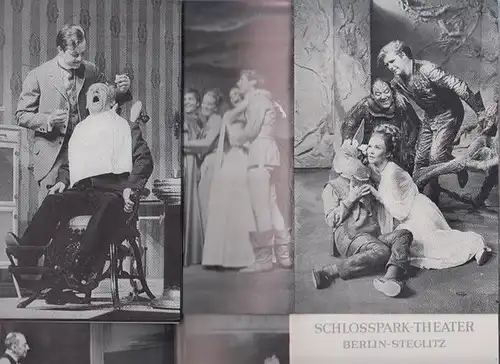 Horvath, Ödön von ; Örkény, István ; Shaw, Bernard ; Shakespeare ; Gorki, Maxim ; Leokum, Arkady.   Programm Hefte Schloßparktheater Berlin.. 